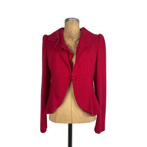 Nanette Lepore Authentic Vintage Red Women's Jacket
